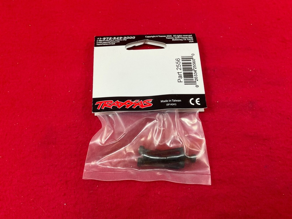 Traxxas 2556 3x23mm HEADER Hex Head Cap Screws (6) Nitro Rustler Stampede 4-Tec