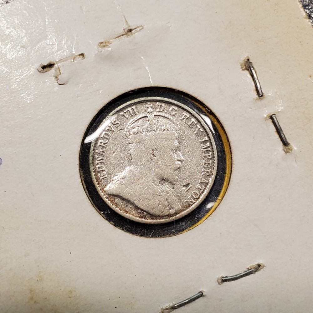 CANADA 1904 5 CENTS JBC