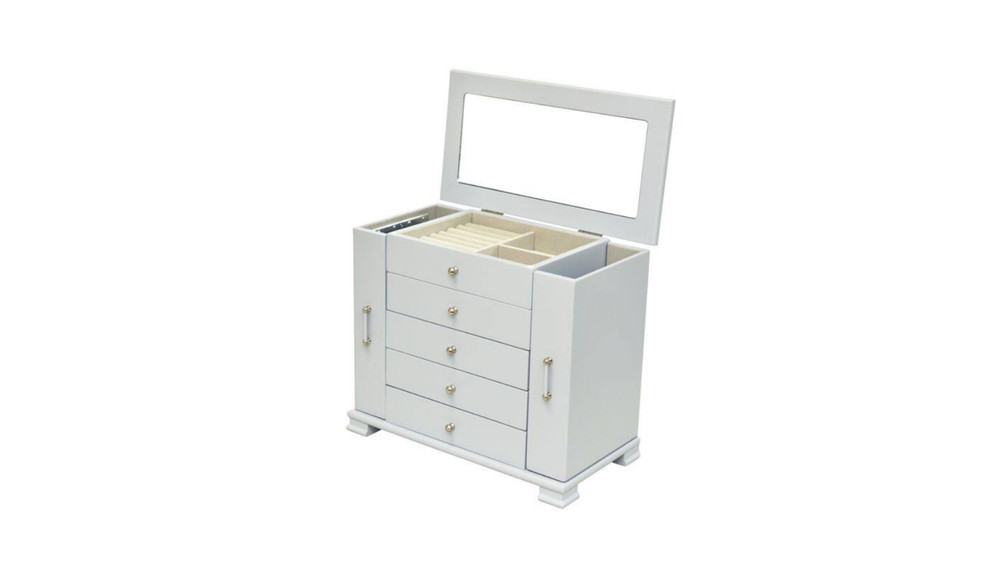 Gray Modern Jewelry Box