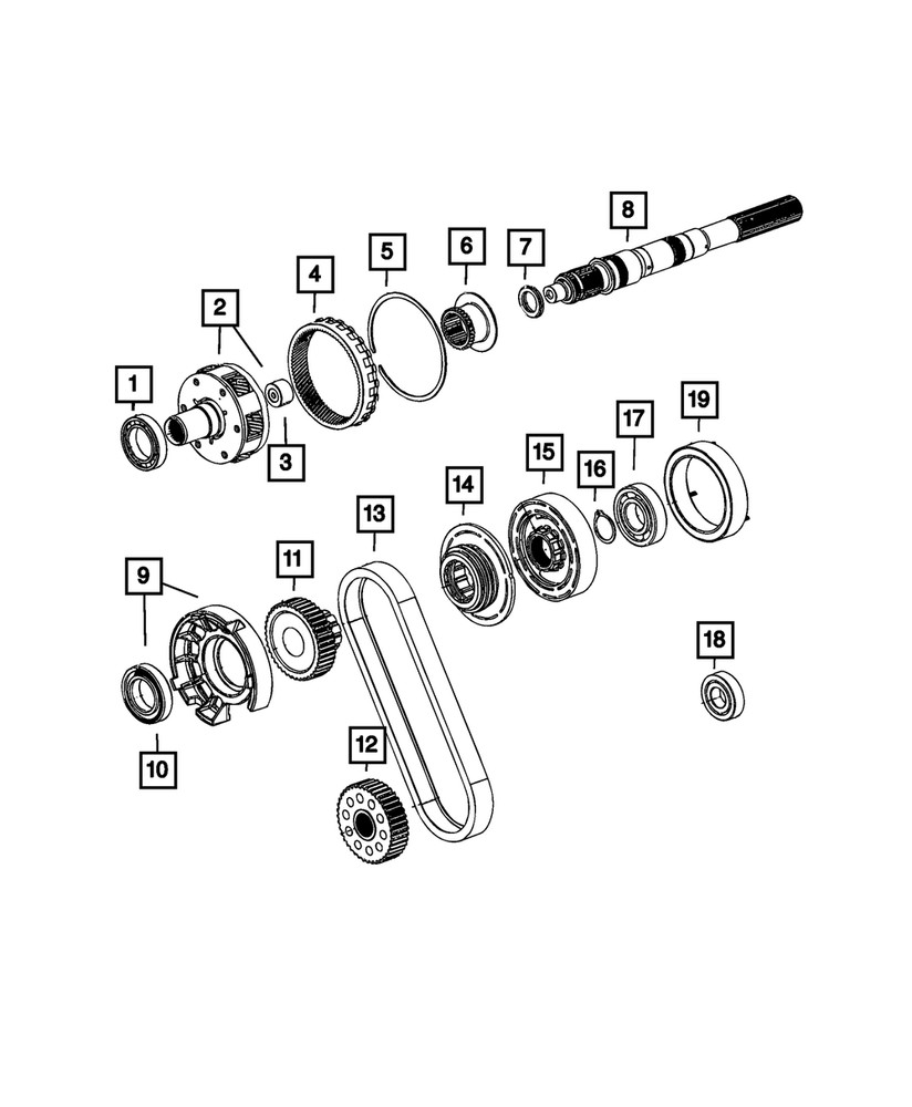 Genuine Mopar Range Sleeve 68449690AA