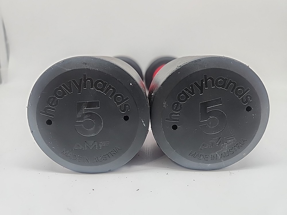 AMF Heavy Hands 5 Lb Dumbbell Weights. Made In Austria