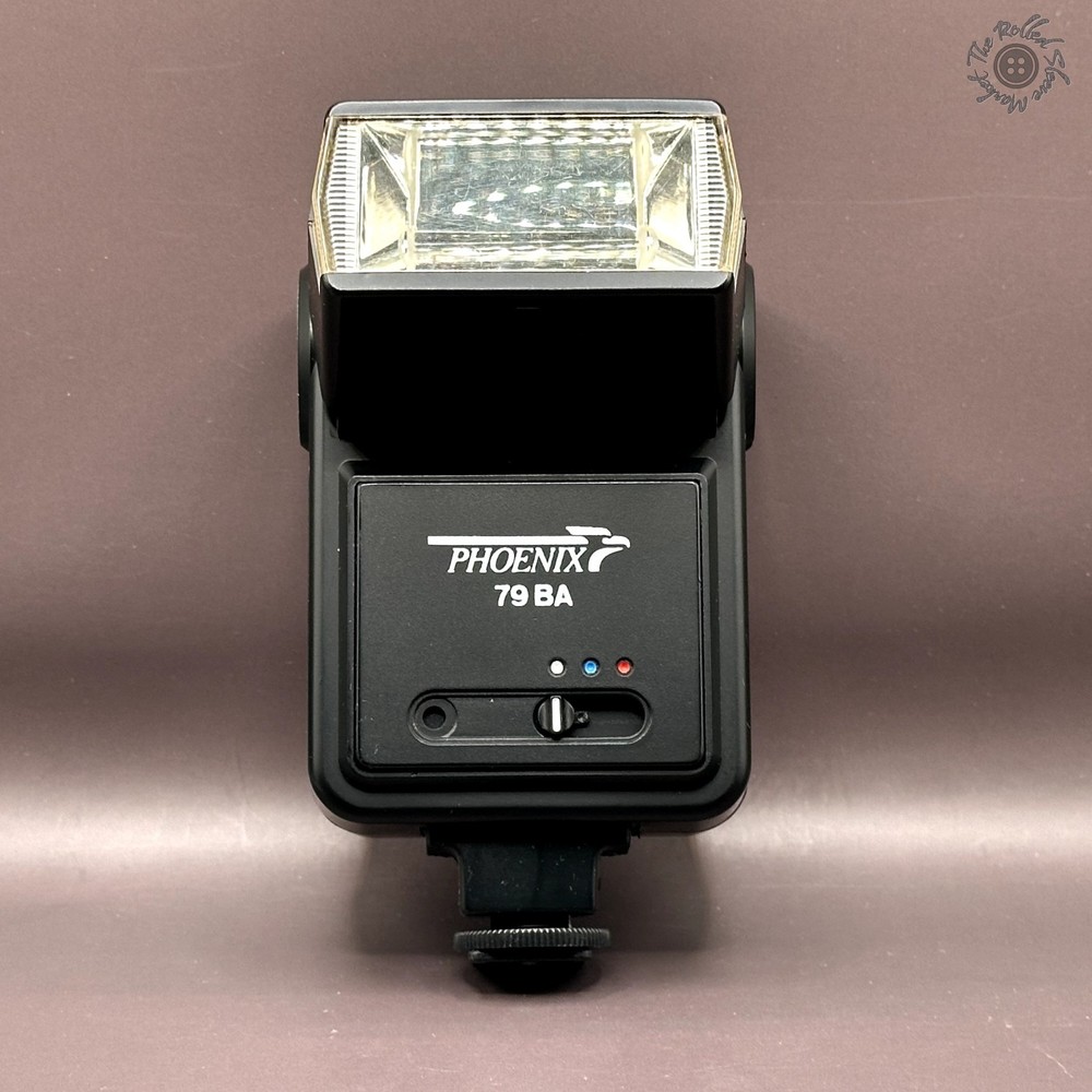 Phoenix 79 BA Electronic Flash with Box and Manuals - Untested - Sold As Is