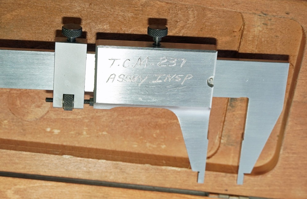 Starrett 123M 600mm Master Caliper - .02mm Vernier Scale