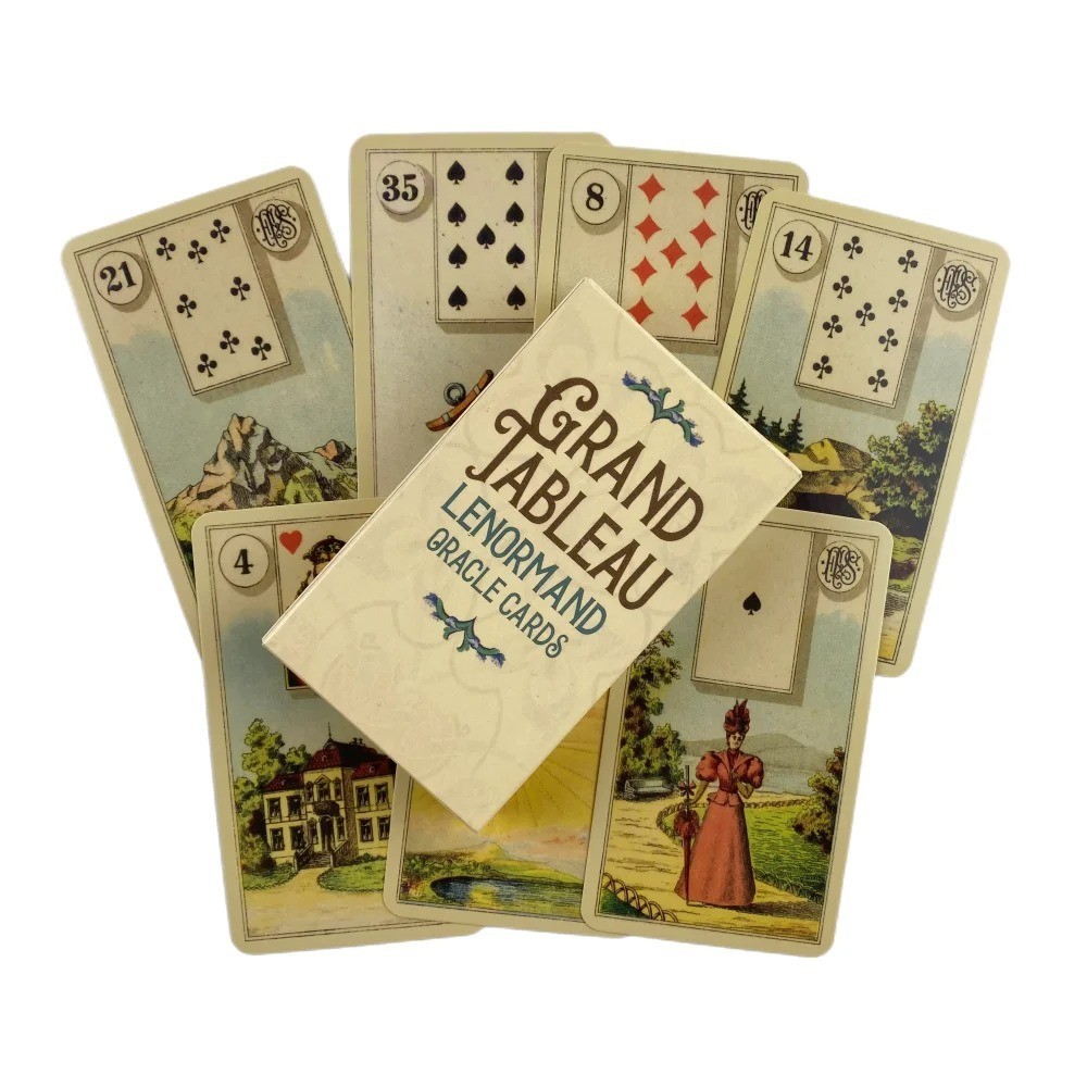 Grand Tableau Lenormand Oracle Cards | Fortune-Telling, Divination, Guidebook