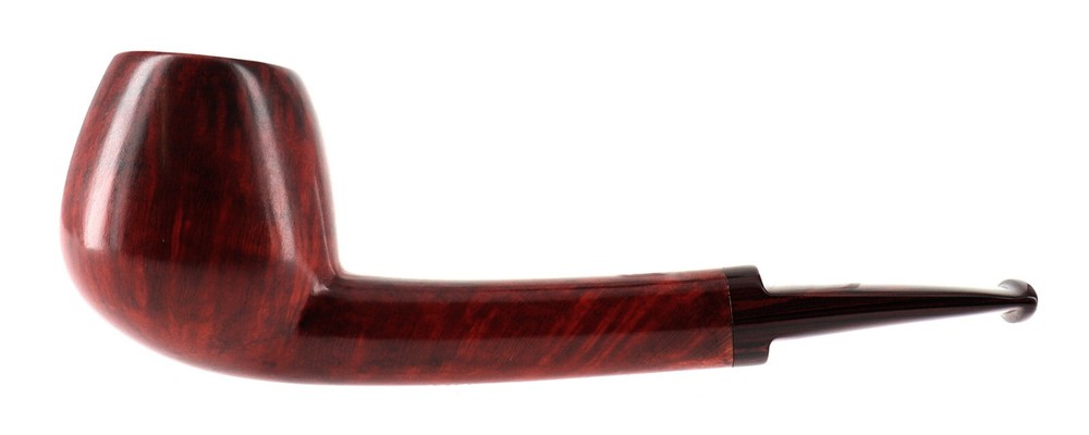 Pipe Franz Pipe red smooth shape freehand semicurved