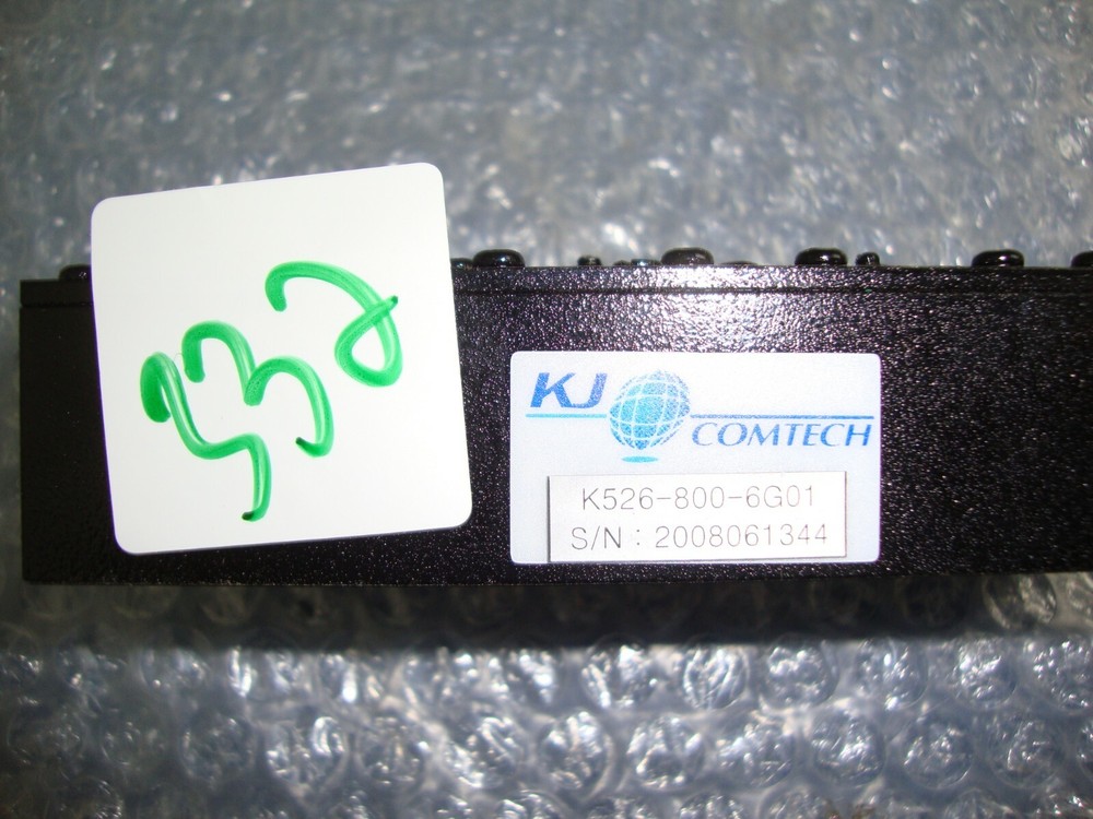KJ Comtech Microwave Band Pass Filter K526-800-6G01