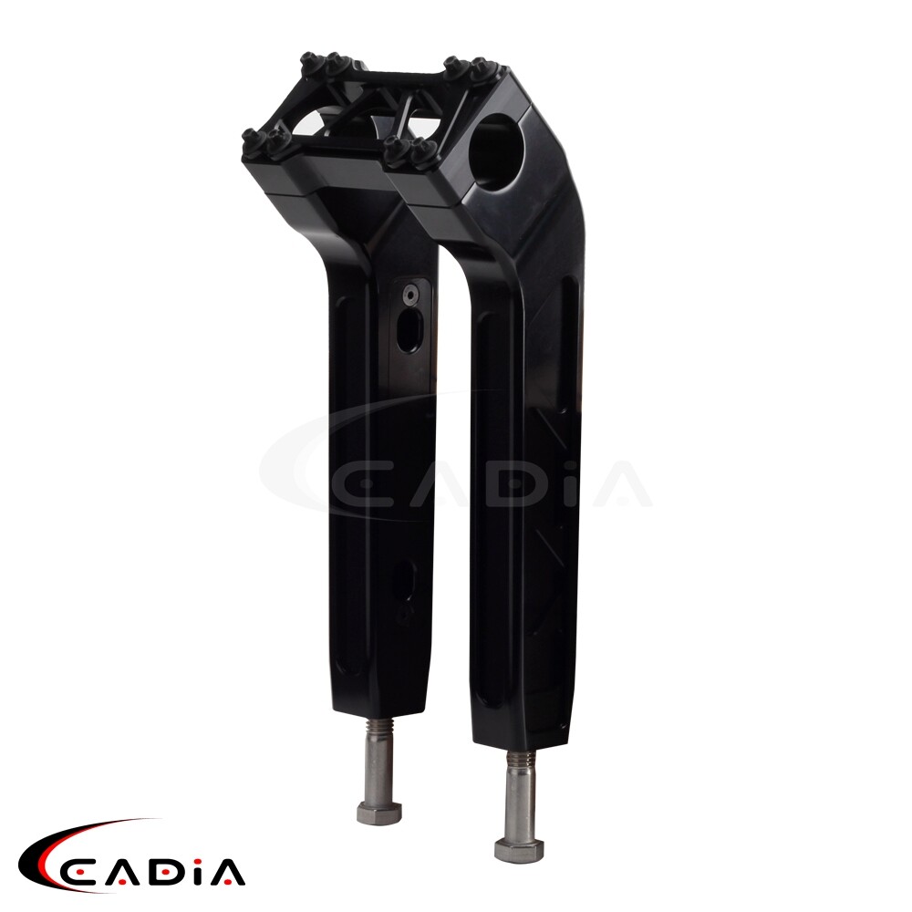 1" Club Style Handlebar Riser 10" 11" Pullback Riser For Harley Dyna FXD Softail