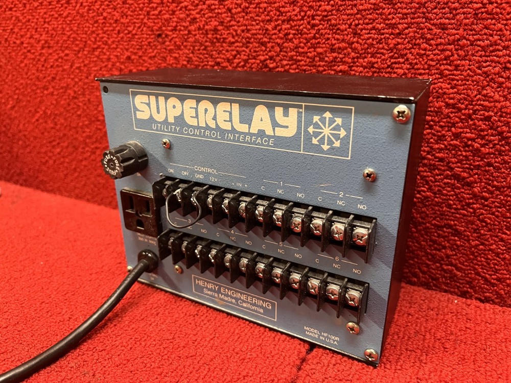Used Henry Engineering Utility Control Interface Superelay Good Condition