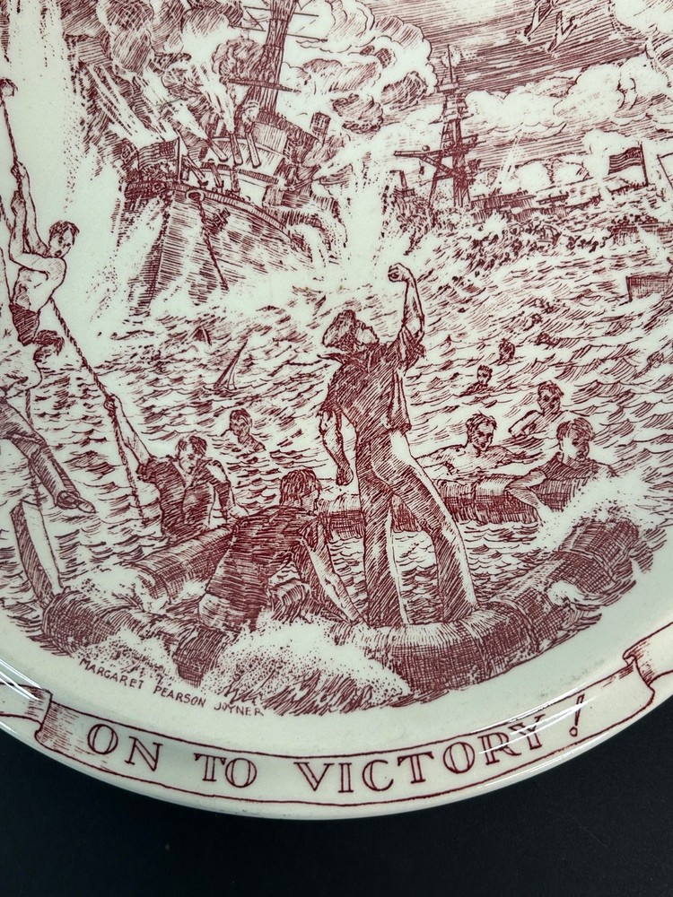 WWII Remember Pearl Harbor On To Victory Plate