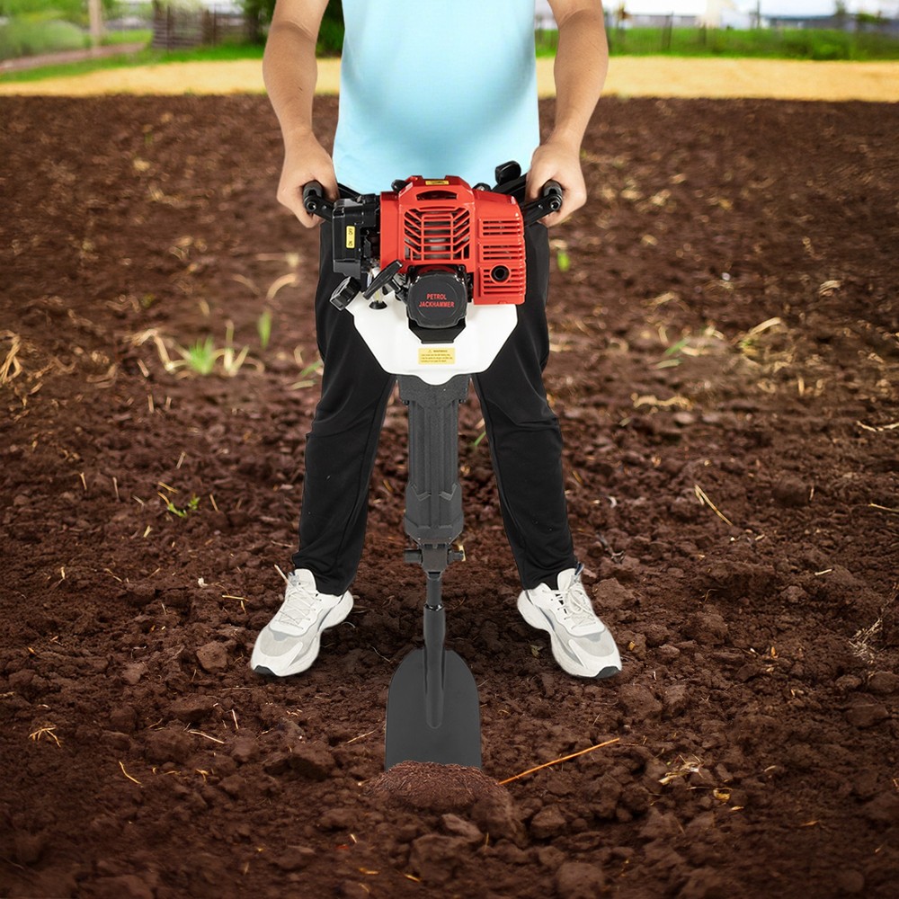 52CC 2Stroke Handheld Trencher Digger Machine Garden Tree Digger Digging Machine