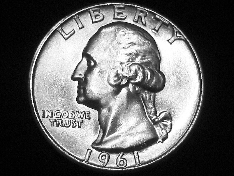1961-D Washington Quarter --- Gem Uncirculated