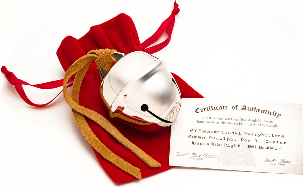 Polar Exp Sleigh Bell and Certificate of Authenticity