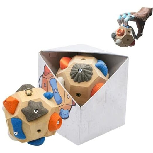 Handcrafted Boulder Block - Build Strength and Precision, Rock Climbers Gift