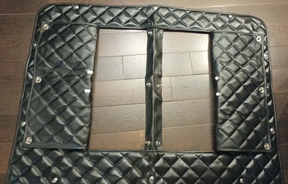 Volvo VT880 Quilted Winter Front- Black