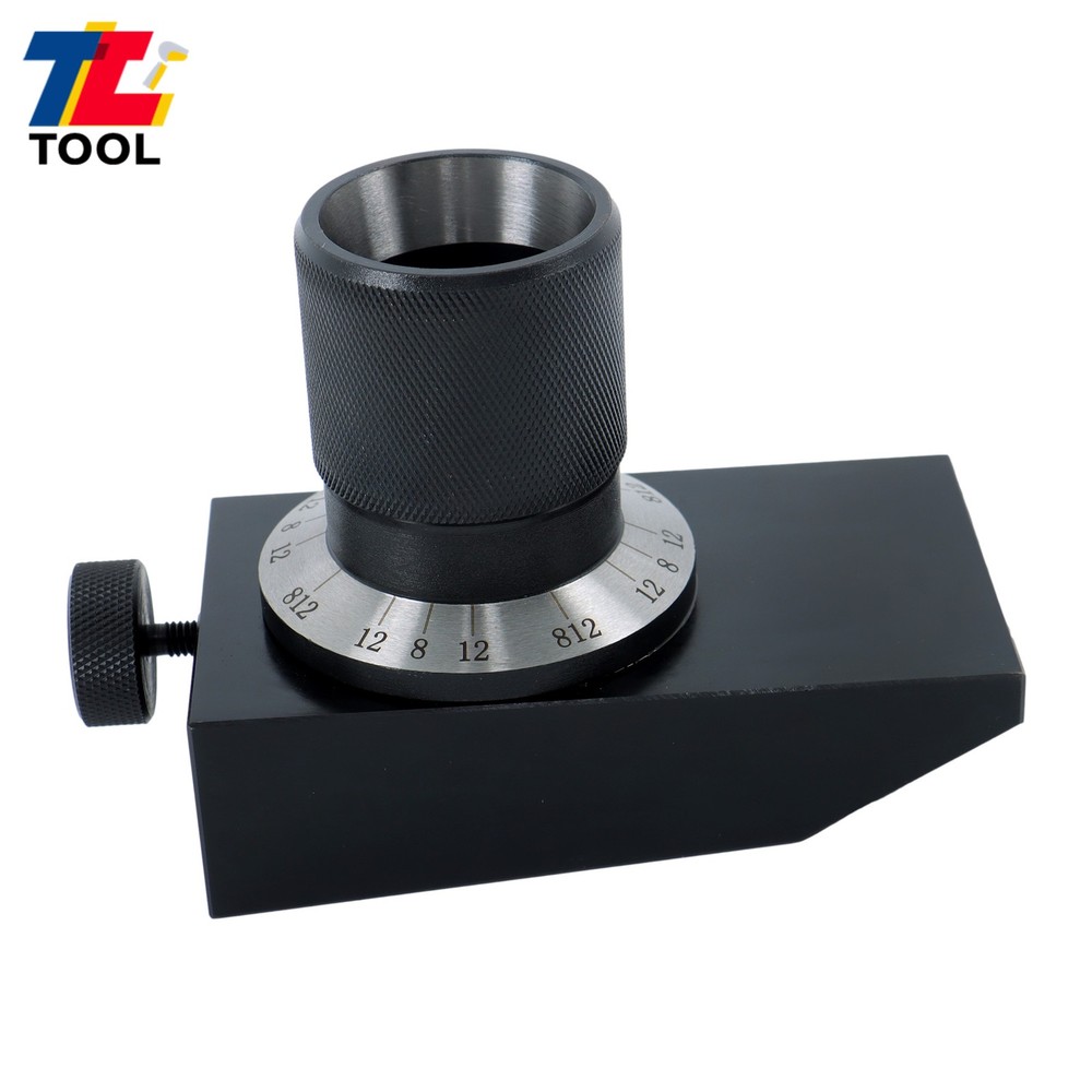 Efficient End Mill Sharpener With 5C Collet & Angle Grind Fixture