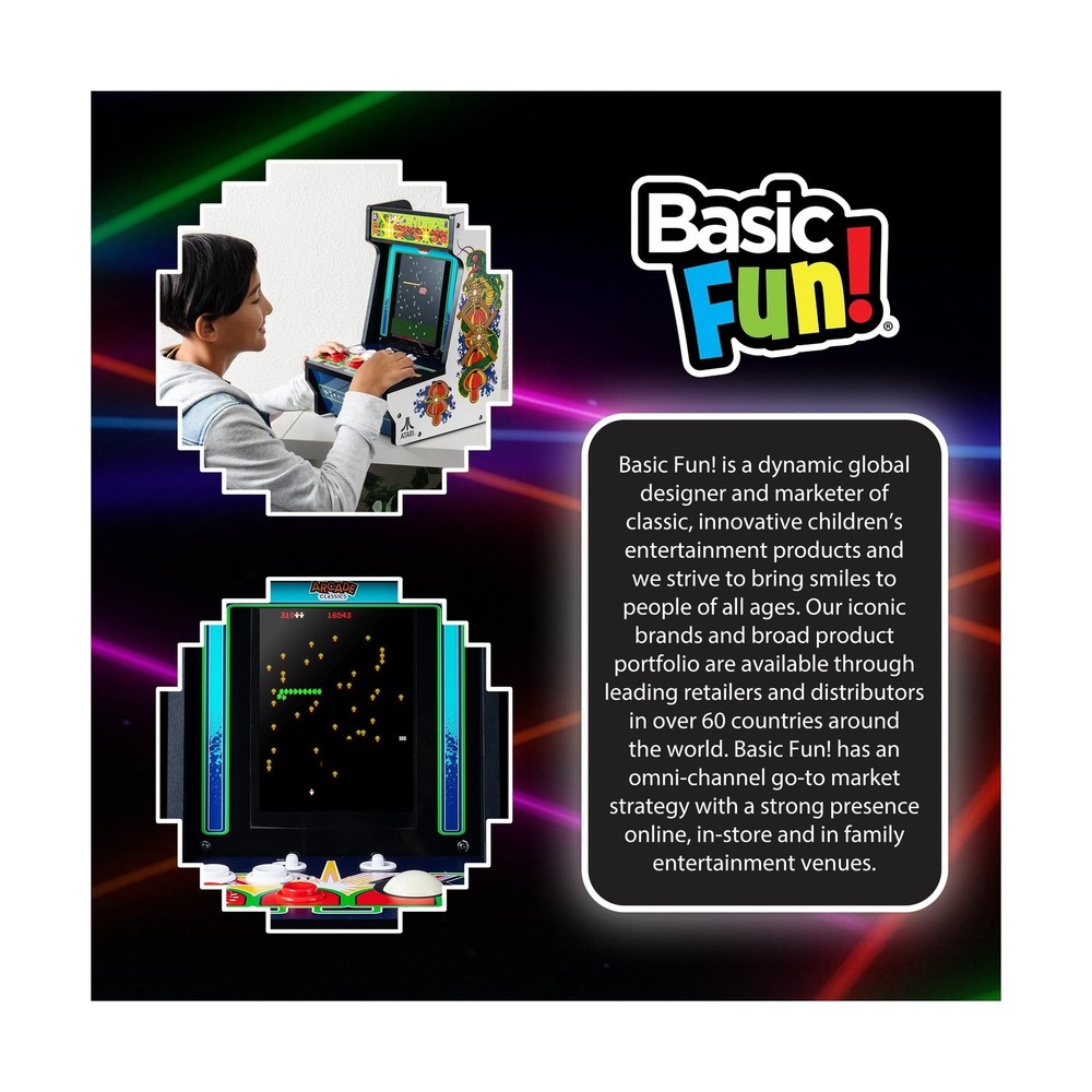 Arcade Classics - Atari Centipede - Counter Series Arcade Game