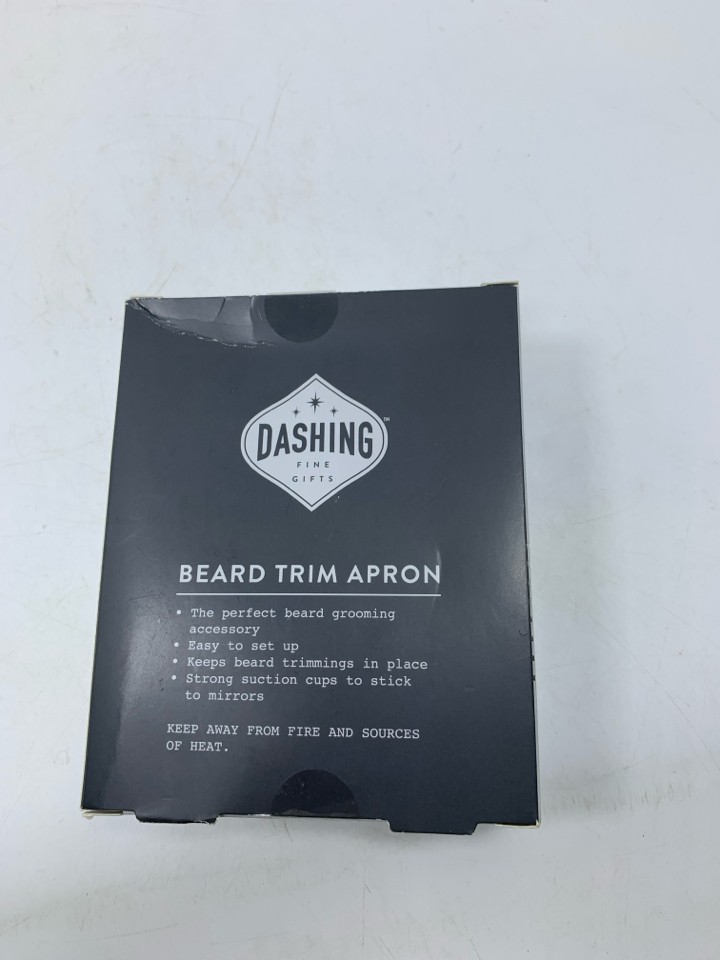 NIB BEARD TRIM APRON.
