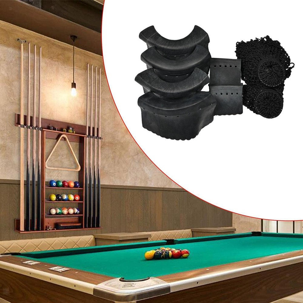 Billiard Table Pockets Set Billiard Hole Liners Multifunctional Accessories