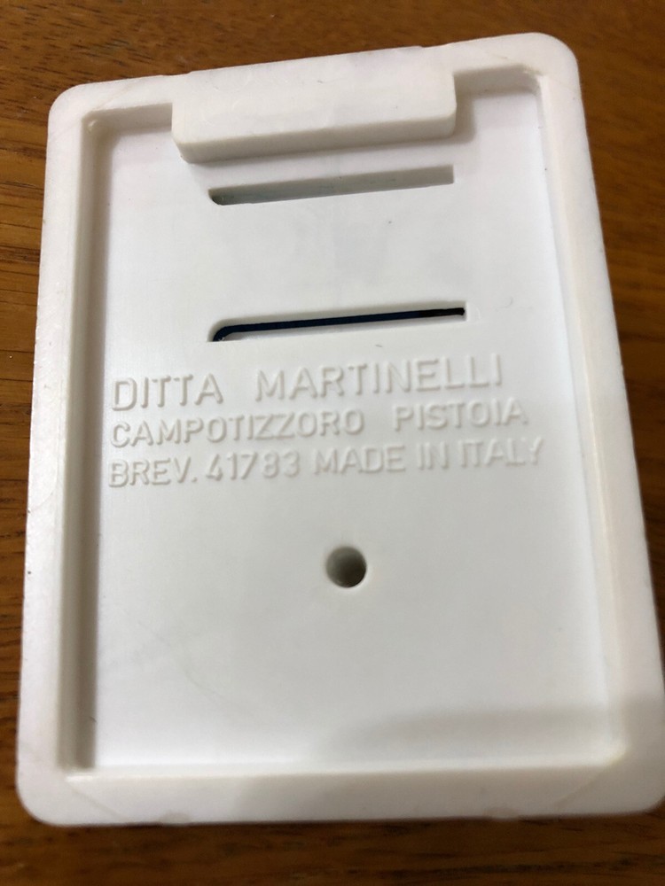 Vintage Ditta Martinelli Italian Automatic Needle Threader Blue #41783
