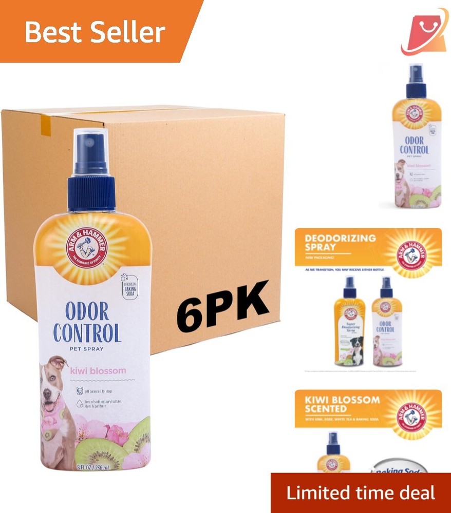 Veterinarian Recommended Dog Deodorizing Spray - Between Baths Odor Eliminator
