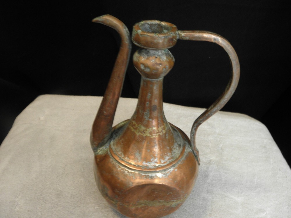 Vintage or antique copper jug