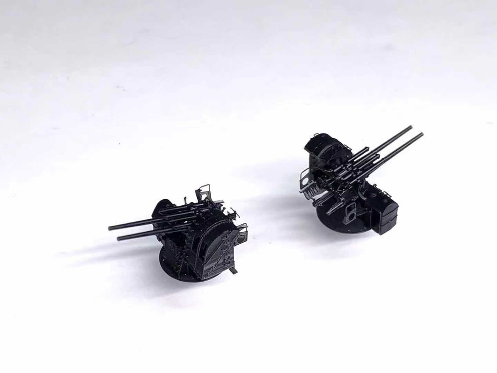 BUNKER IJN35007 1/350 scale IJN Type 12.7cm AA Gun