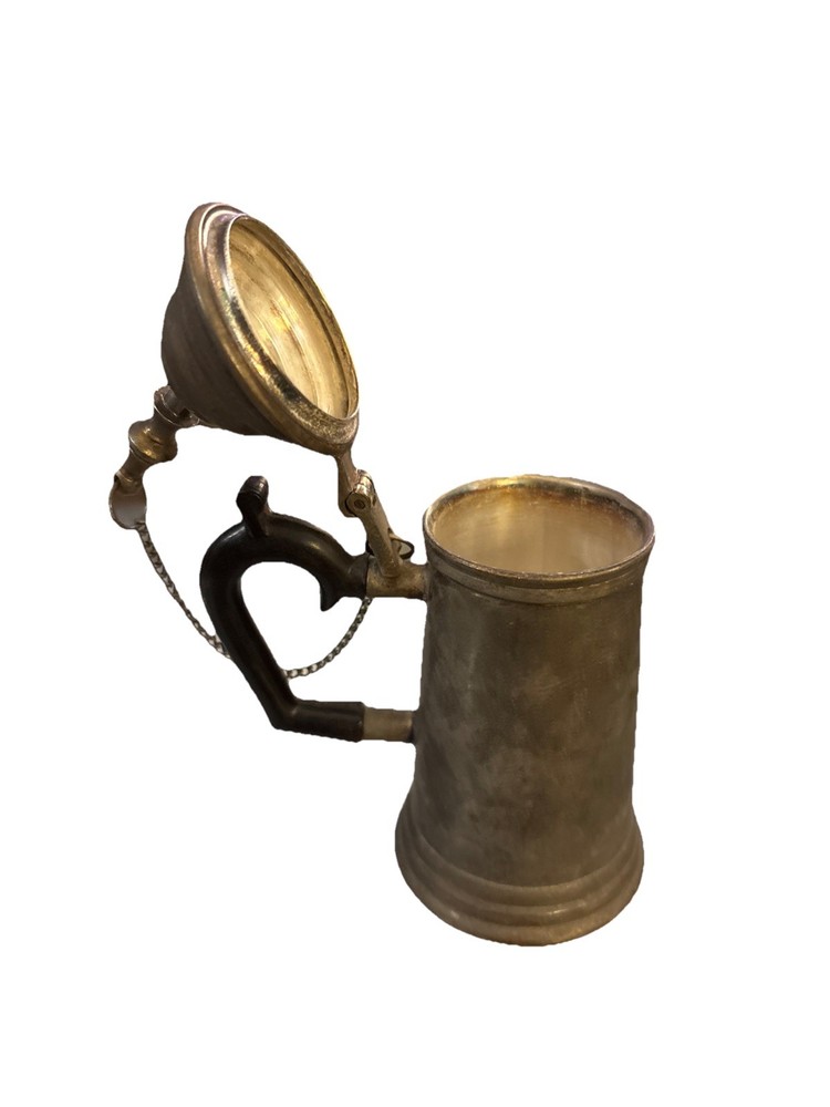 Dallah Coffee/Chocolate Pot Patina Vintage - READ