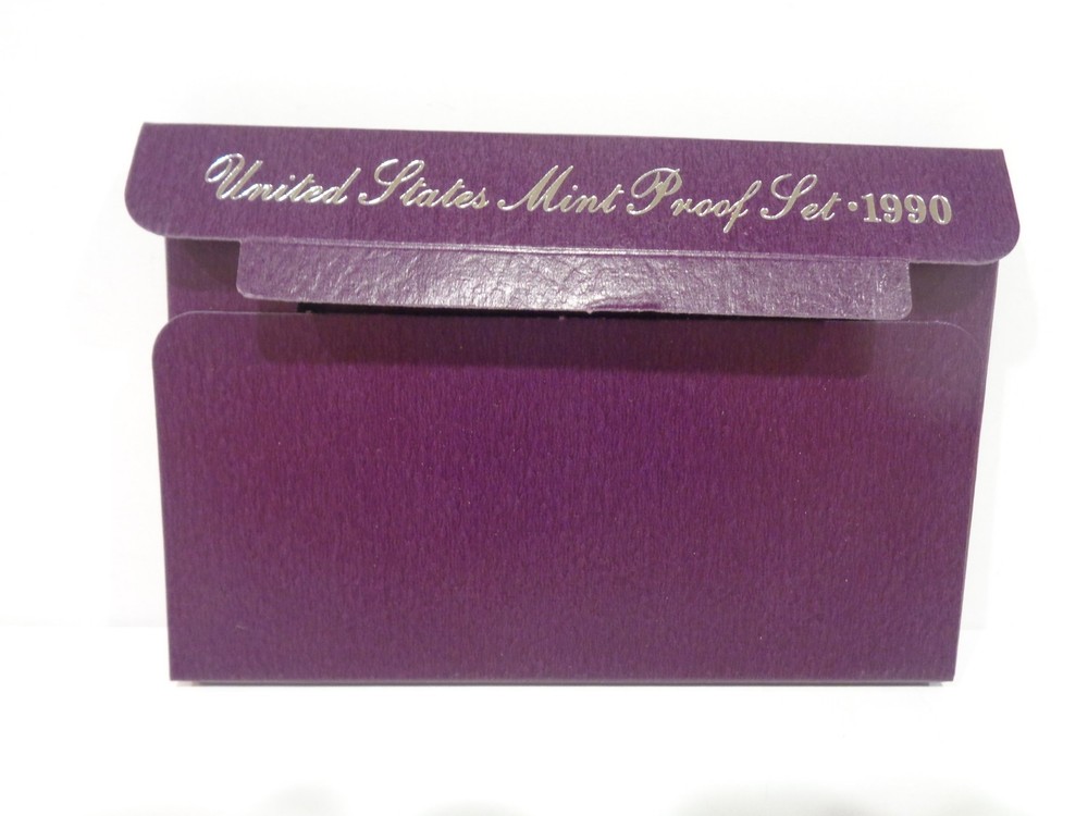 1990-S Proof Set including Original Shipping Box.
