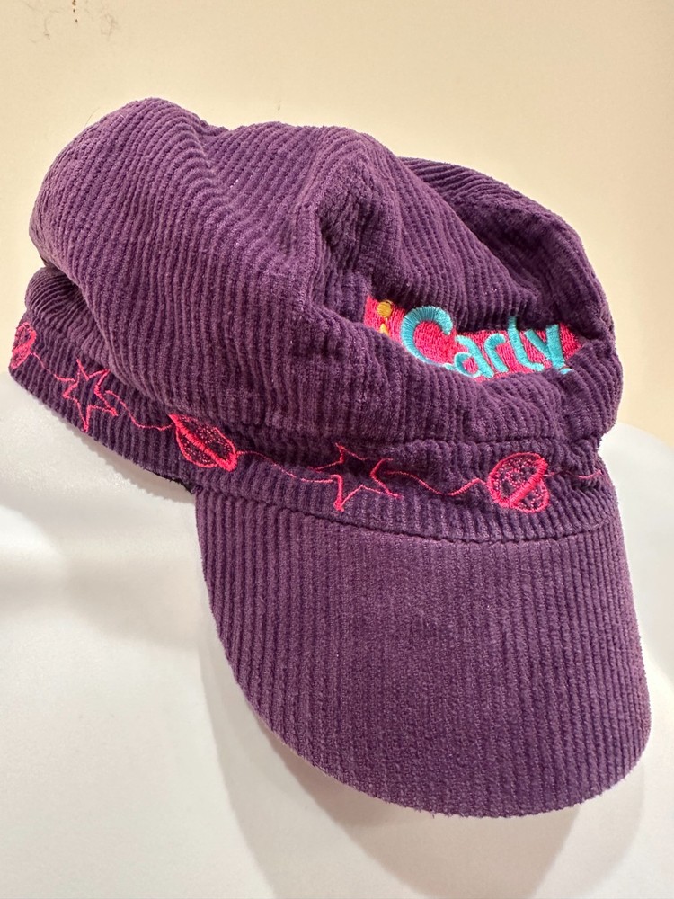 Rare iCarly Nickelodeon Corduroy Stretch Hat