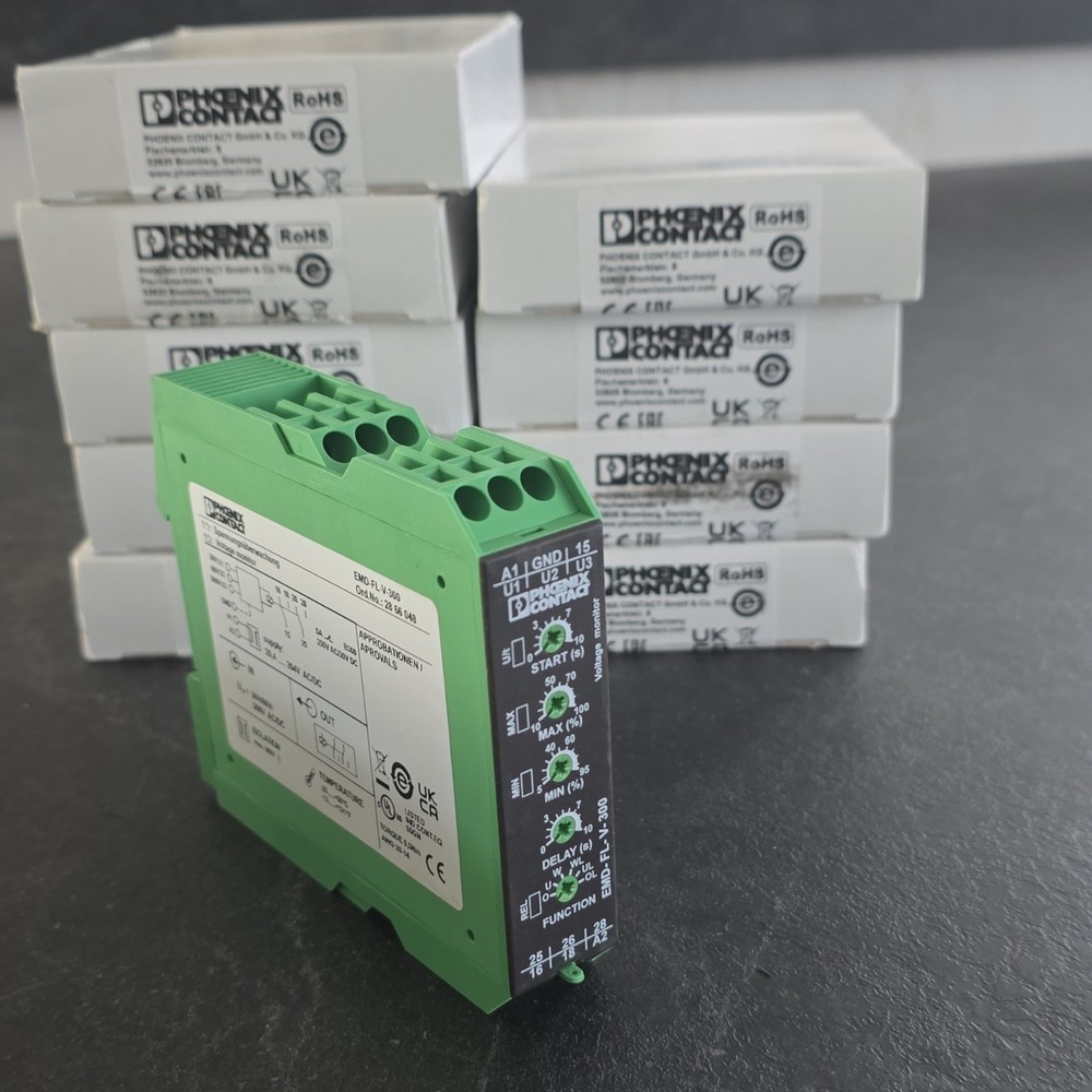 Phoenix Contact EMD-FL-V-300 General Purpose Relay 24V Delay Start Control Panel