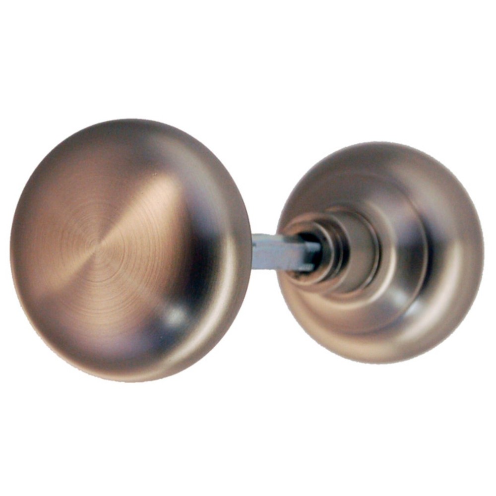 Hollow Core old style Brass Doorknob. 2-1/4" Plain Solid Sleek Design fancy new
