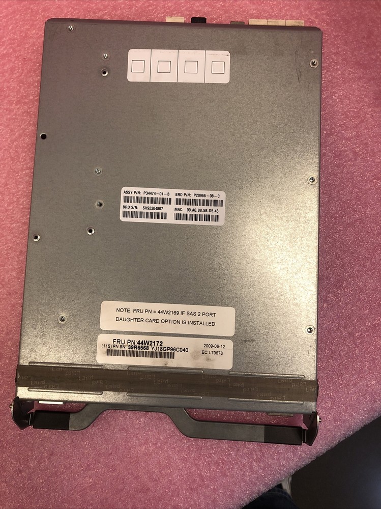 44W2172 IBM DS3200 SAS CONTROLLER