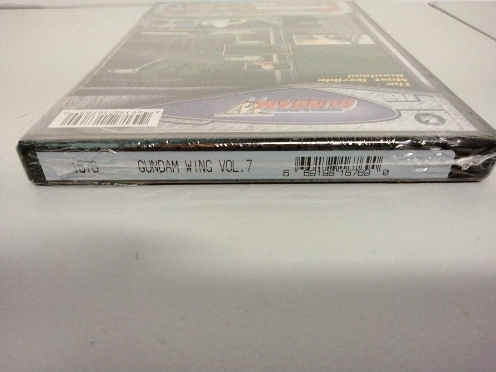 MOBILE SUIT GUNDAM Wing Operation 7 Dvd Dual Language