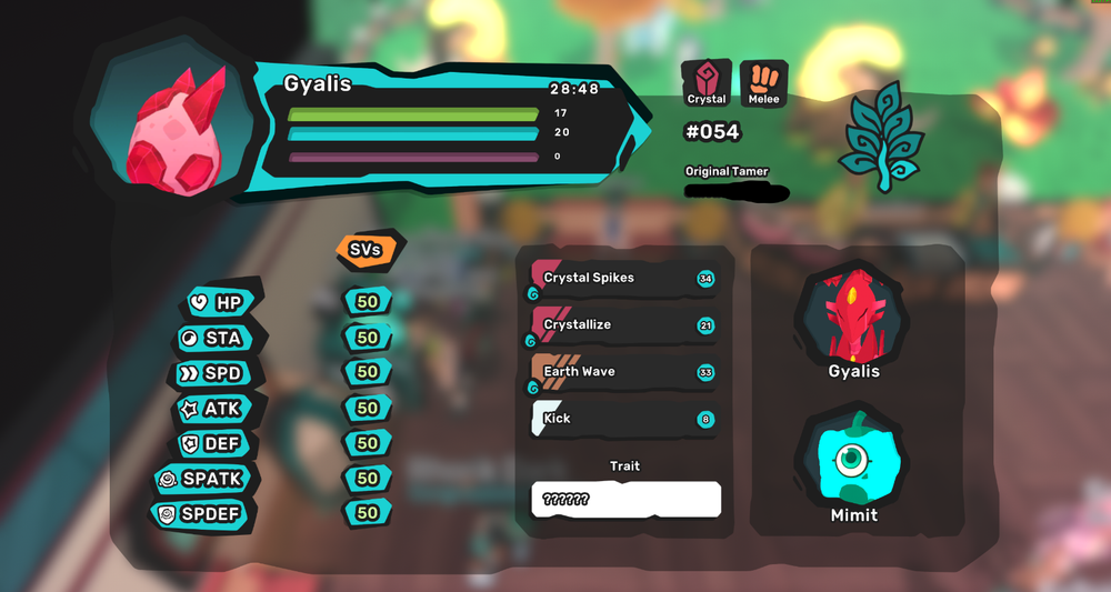 Temtem Perfects 7/7sv Eggs ✅All Platforms✅