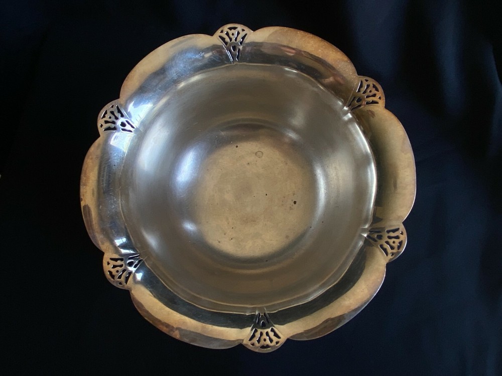 Vintage WM Rogers Silver Plated Footed Bowl #427
