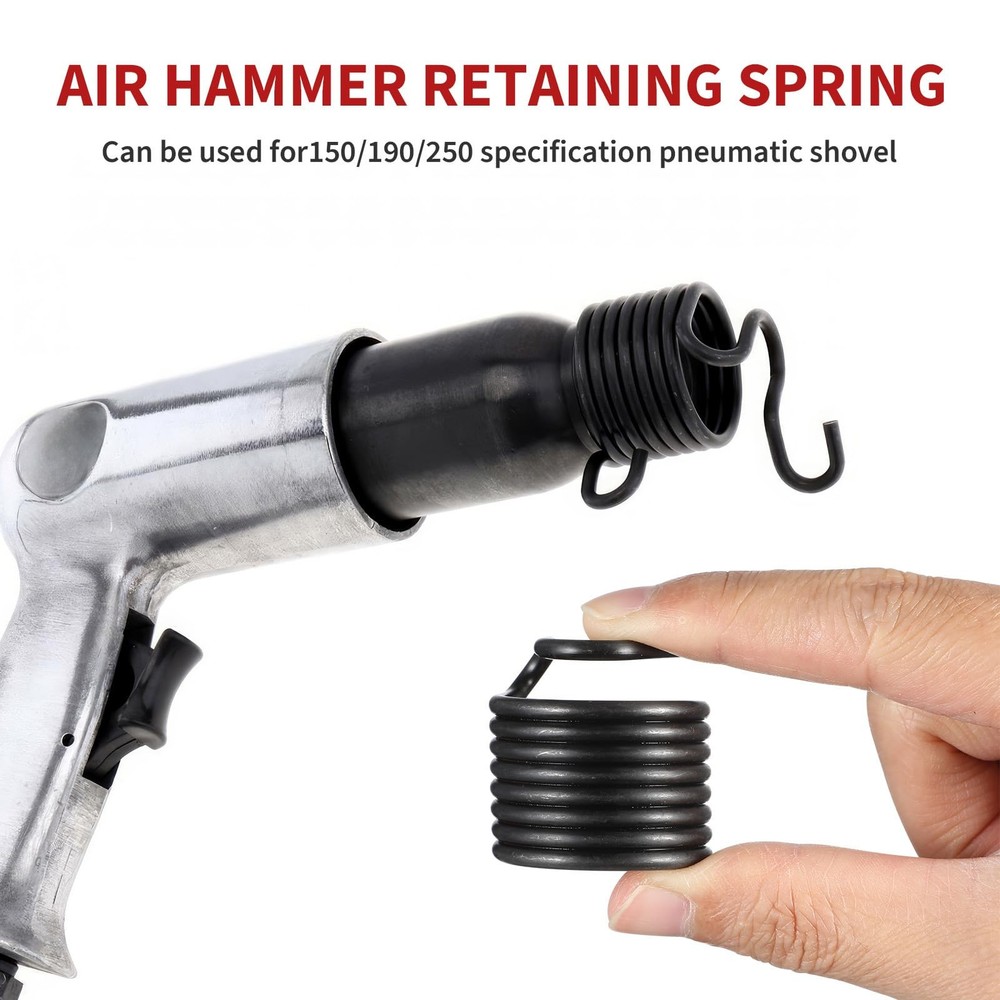 6 Pcs Hammer Chisel Spring Set - Quick Release Retaining Springs Replaceable ...