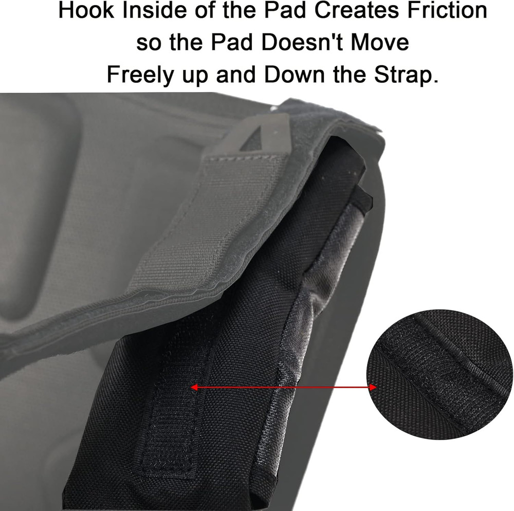 2 Pack Shoulder Strap Pad,Vest Shoulder Strap Pads Backpack Strap Pads Fit 2'' S