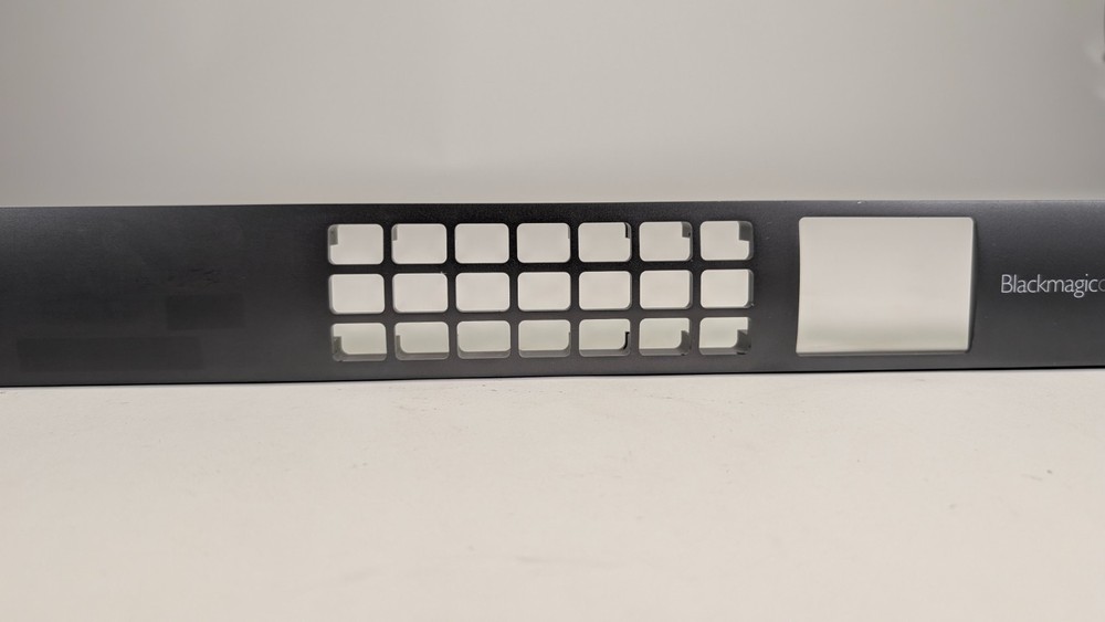 Blackmagic ATEM Production Studio 4K Replacement Front Panel Metal Frame - PART