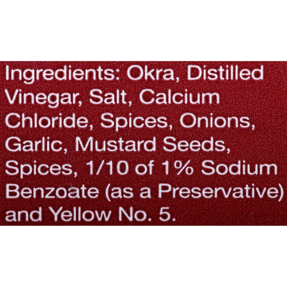 (3 pack) Louisiana Mild Pickled Okra