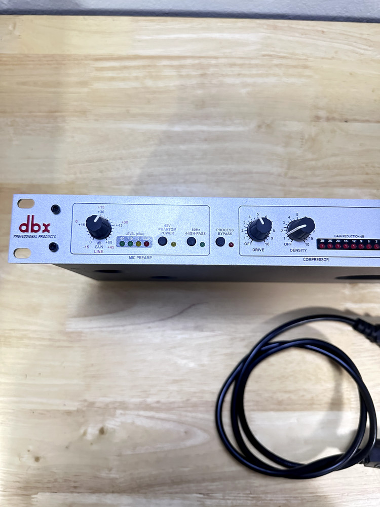 dbx 286s Microphone Preamp Channel Strip Processor w/ Compression & De-Esser