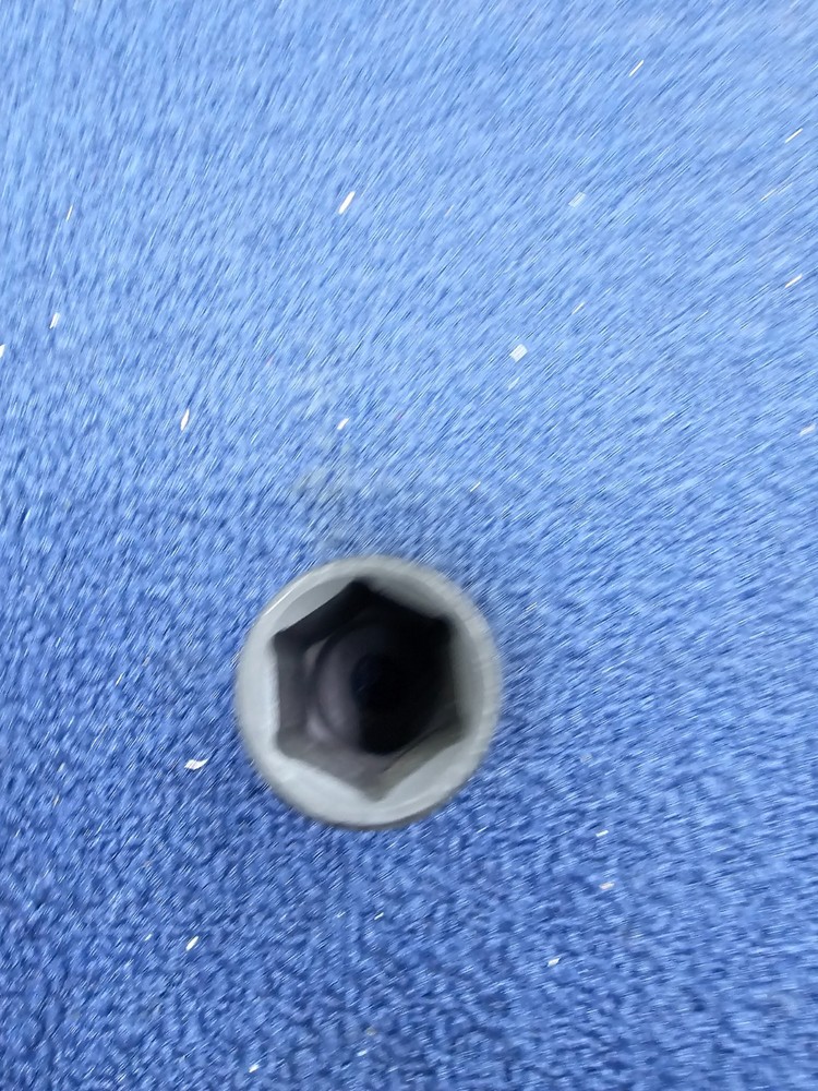 EGOFIX 1/2" Drive Deep Impact Socket, 22mm Socket, CR-MO, Metric, 6 Point