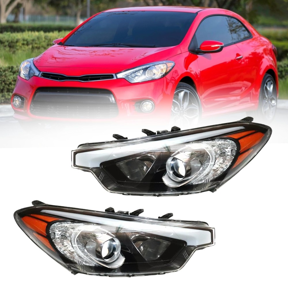 2014-2016 Forte Headlight Assembly Halogen Left Right Sides 92101A7200