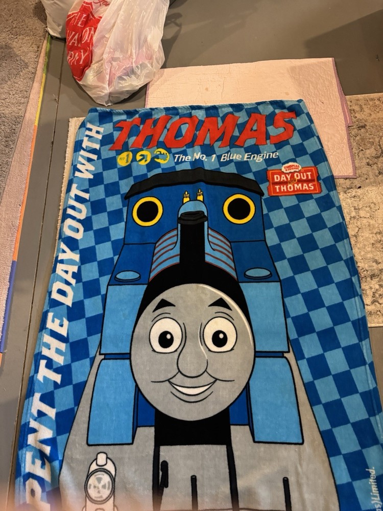 40” X 60” Thomas The Train Fleece Blanket