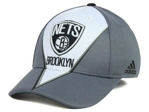 Brooklyn Nets adidas NBA Slasher Fitted Cap Hat - Size: S/M