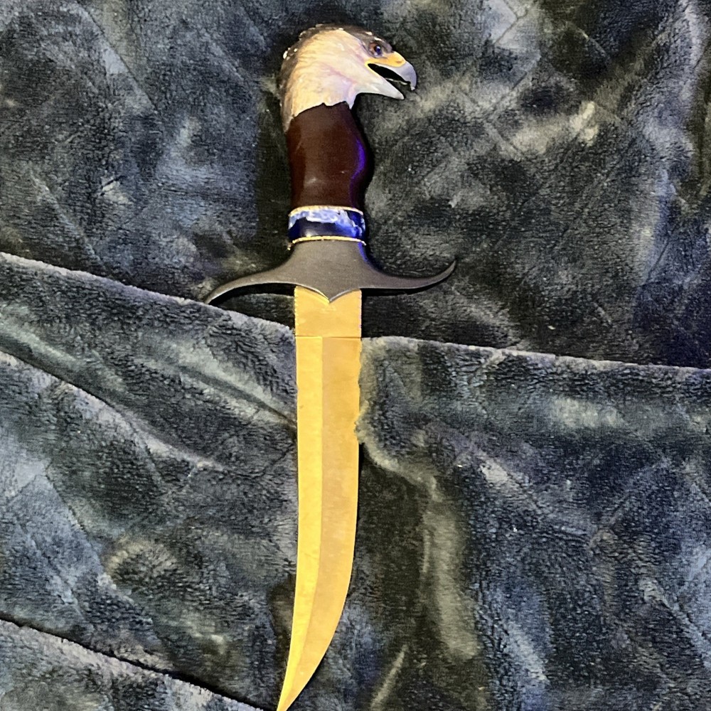 15" Franklin Mint Ray Beers Eagle Fixed Blade Knife