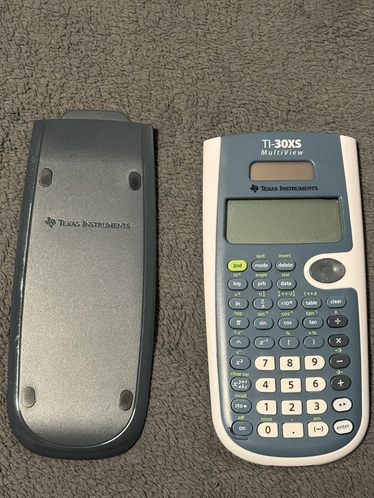 Texas Instruments TI-84 Plus C Silver Edition Color Graphing Calculator - BUNDLE