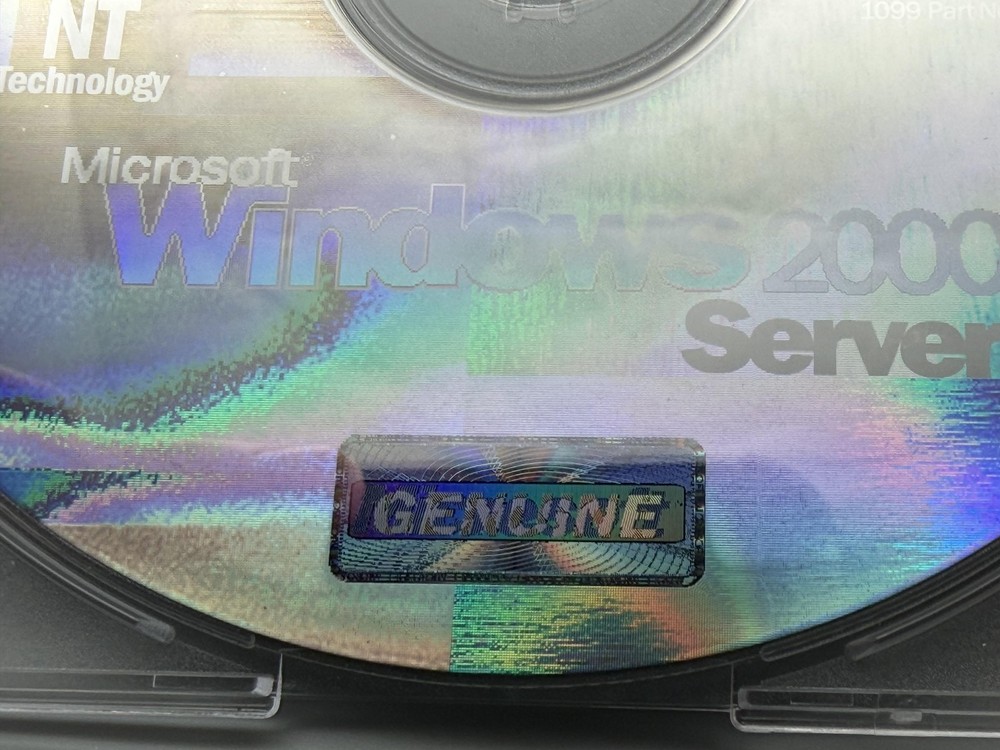 VTG Microsoft Windows 2000 Server 10 CAL & Windows 2000 Support Tools CDs READ