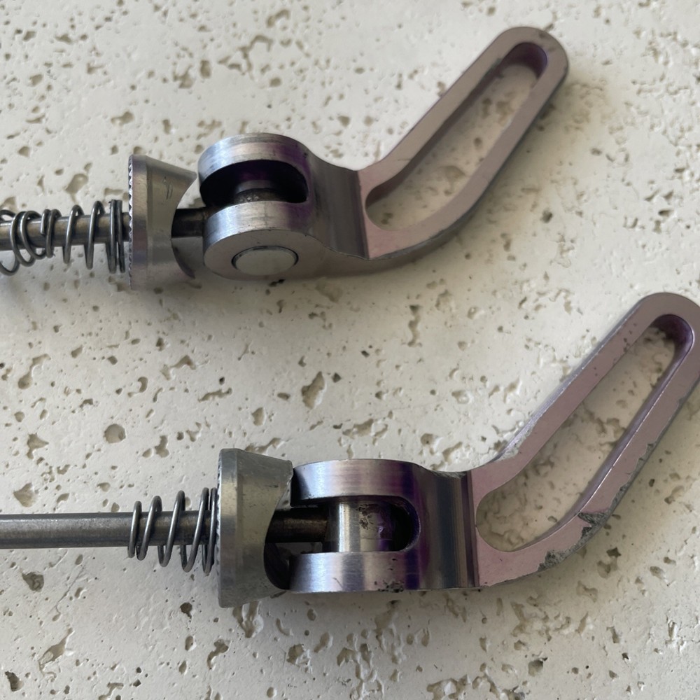 Critical Racing Titanium Quick Release Set