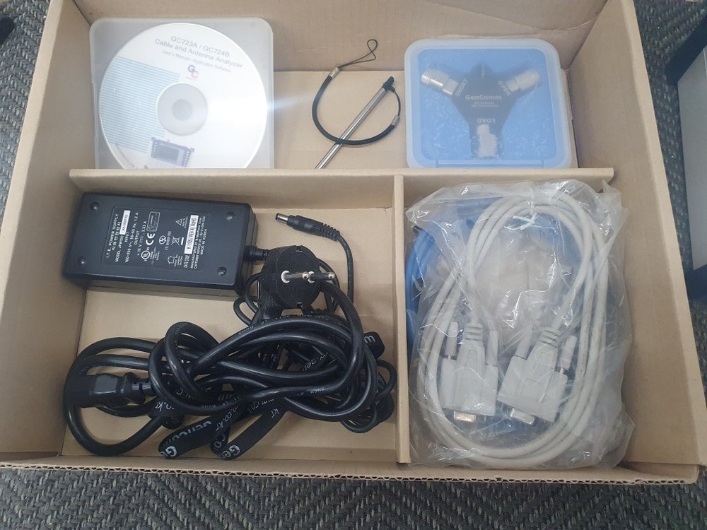 GenComm GC724B Cable and Antenna Analyzer with Accessories