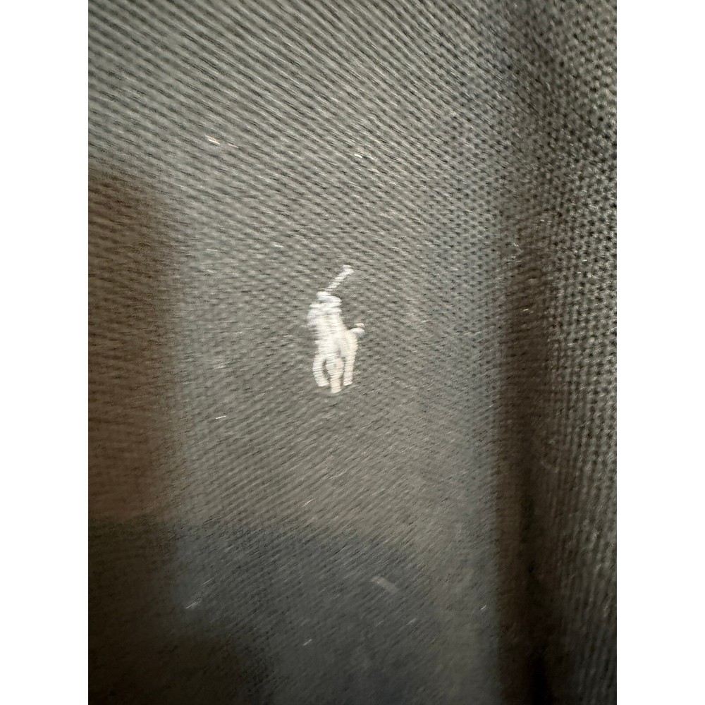 Polo Ralph Lauren pull over 1/4 zip sweater size Large